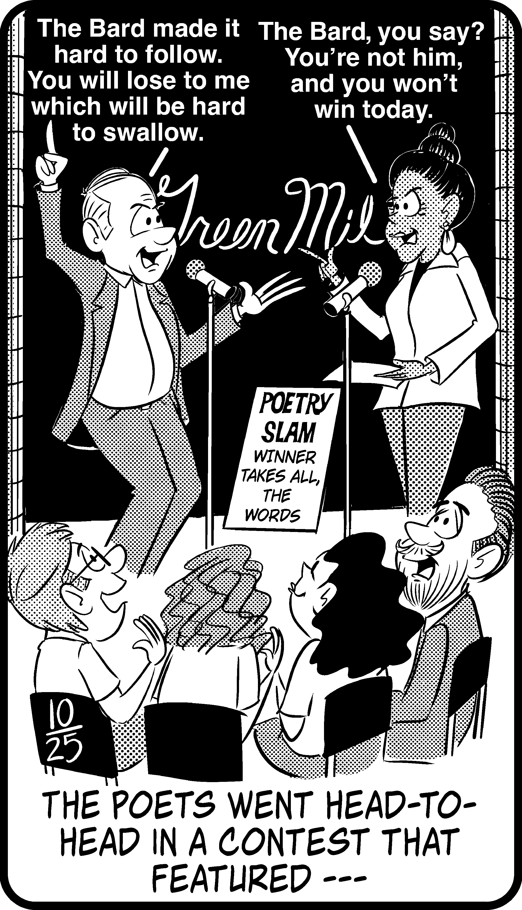 Official October 25, 2026 Jumble cartoon