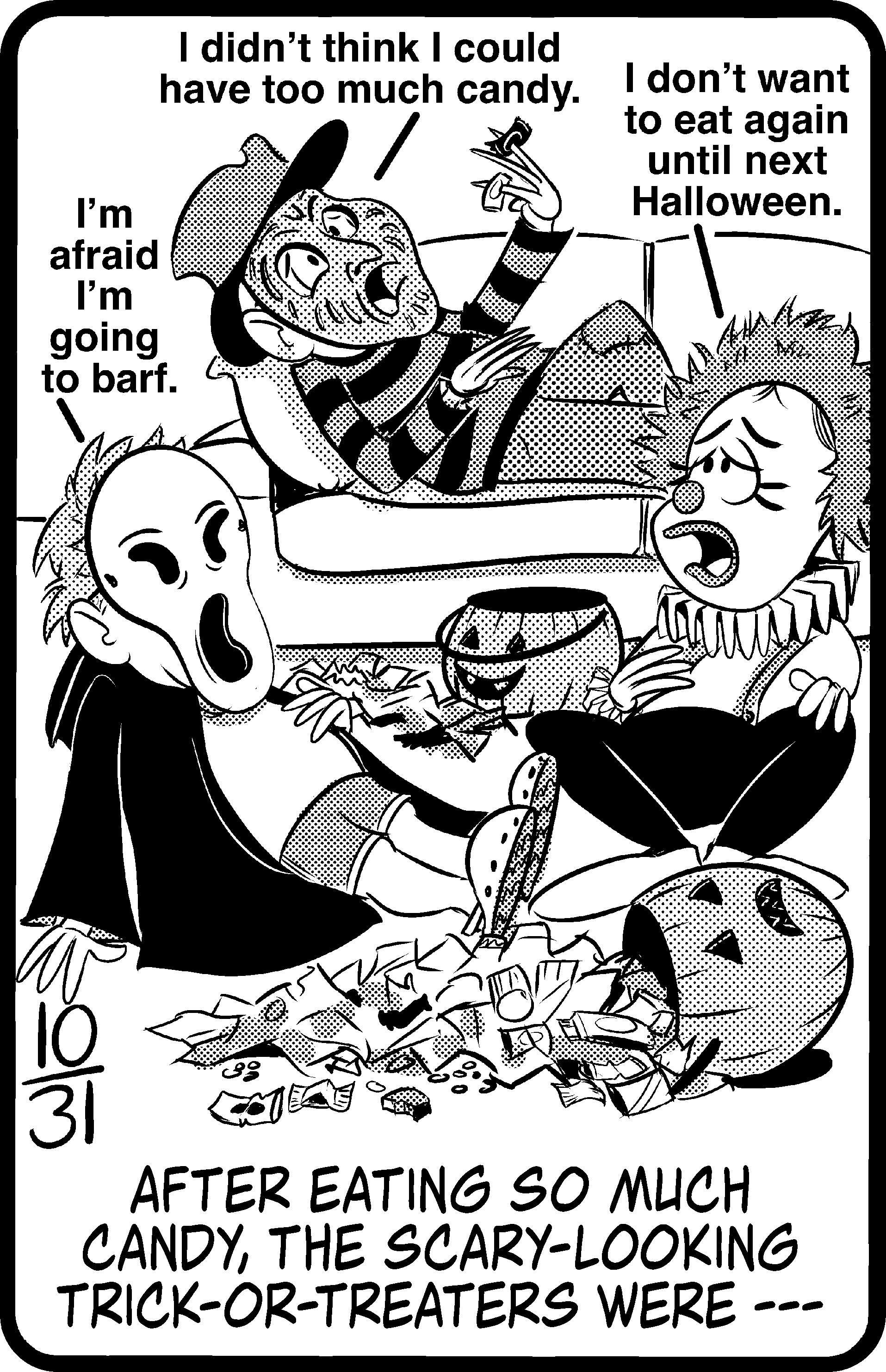 Official October 31, 2026 Jumble cartoon