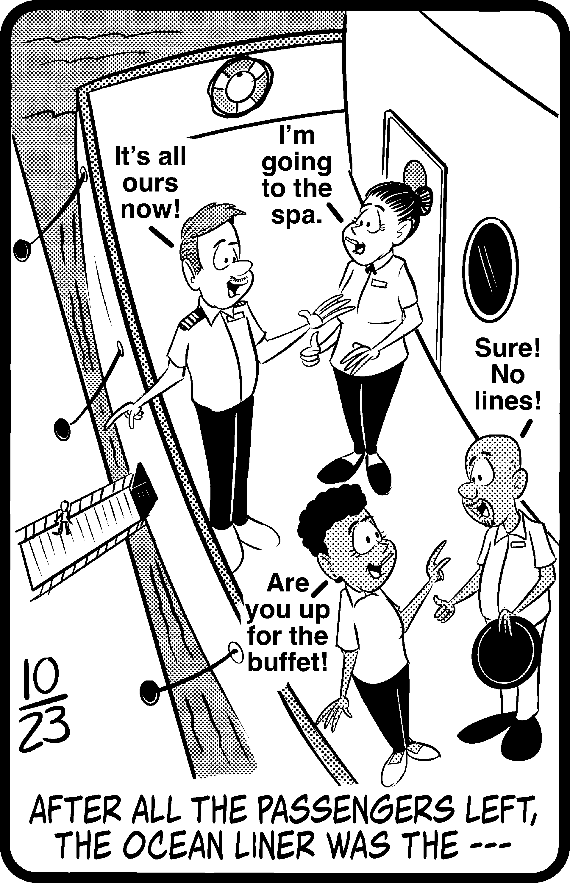 Official October 23, 2026 Jumble cartoon