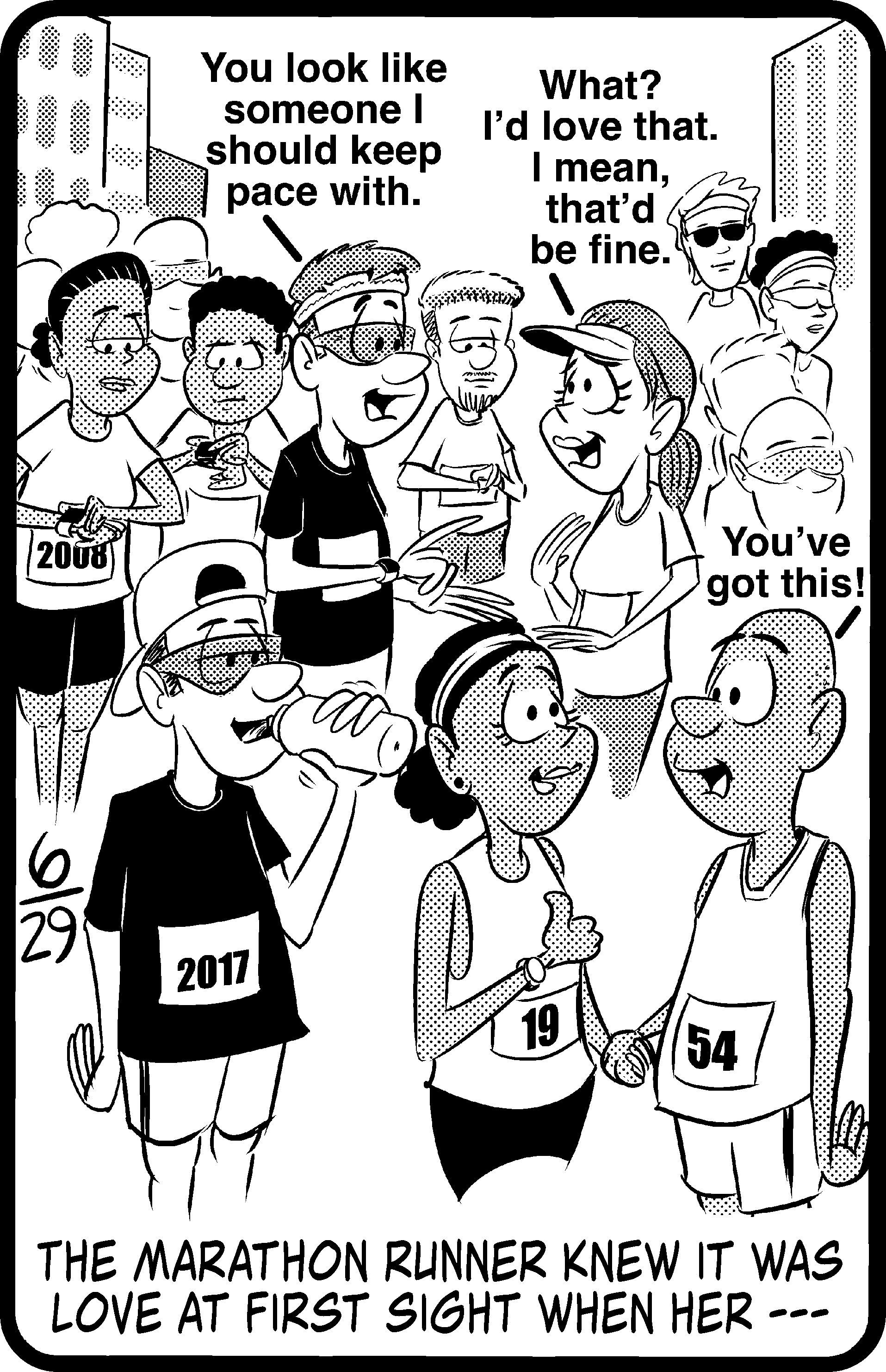Daily Jumble answers today June 29 2026 cartoon by David Hoyt
