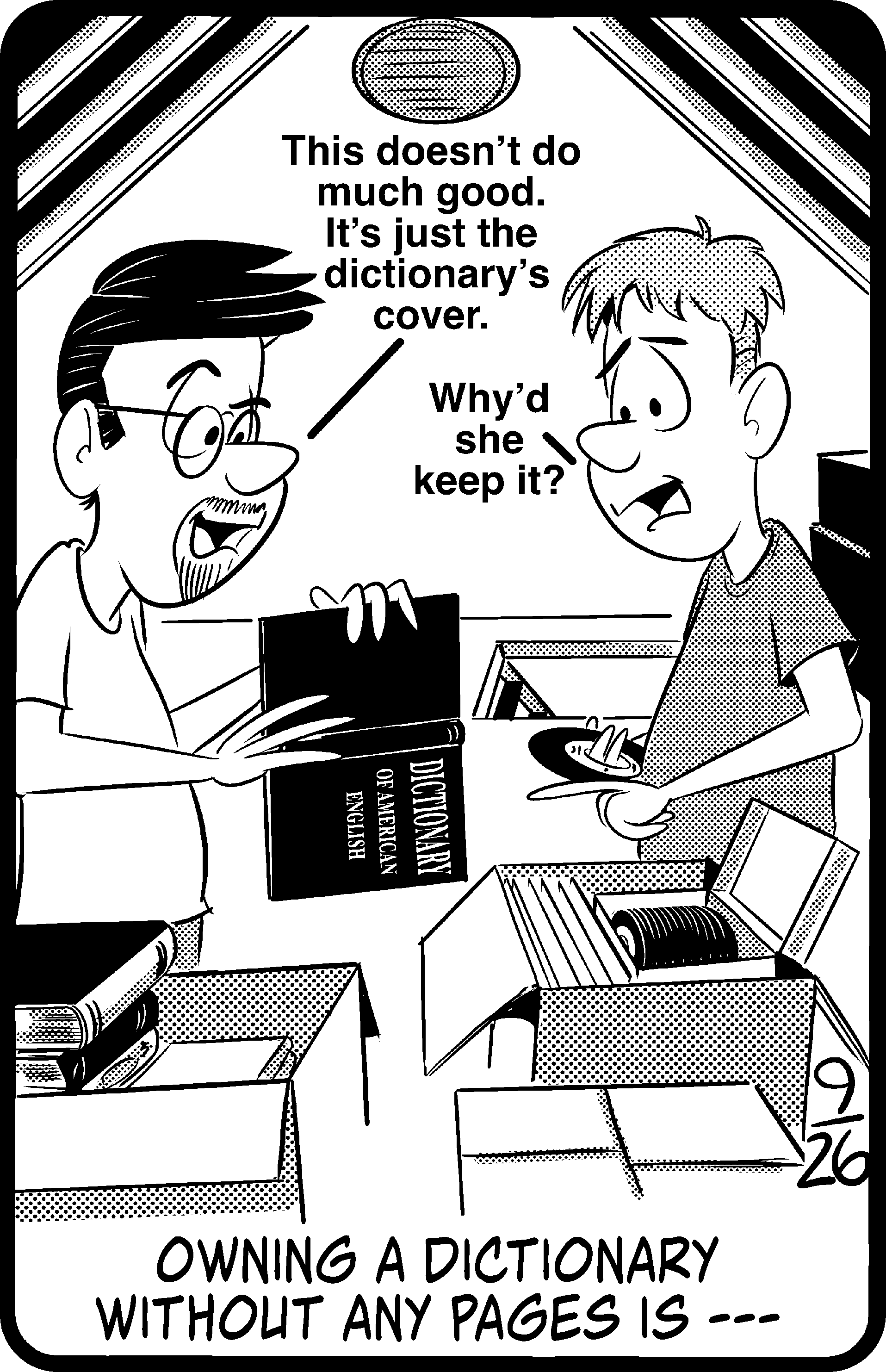 Official September 26, 2026 Jumble cartoon