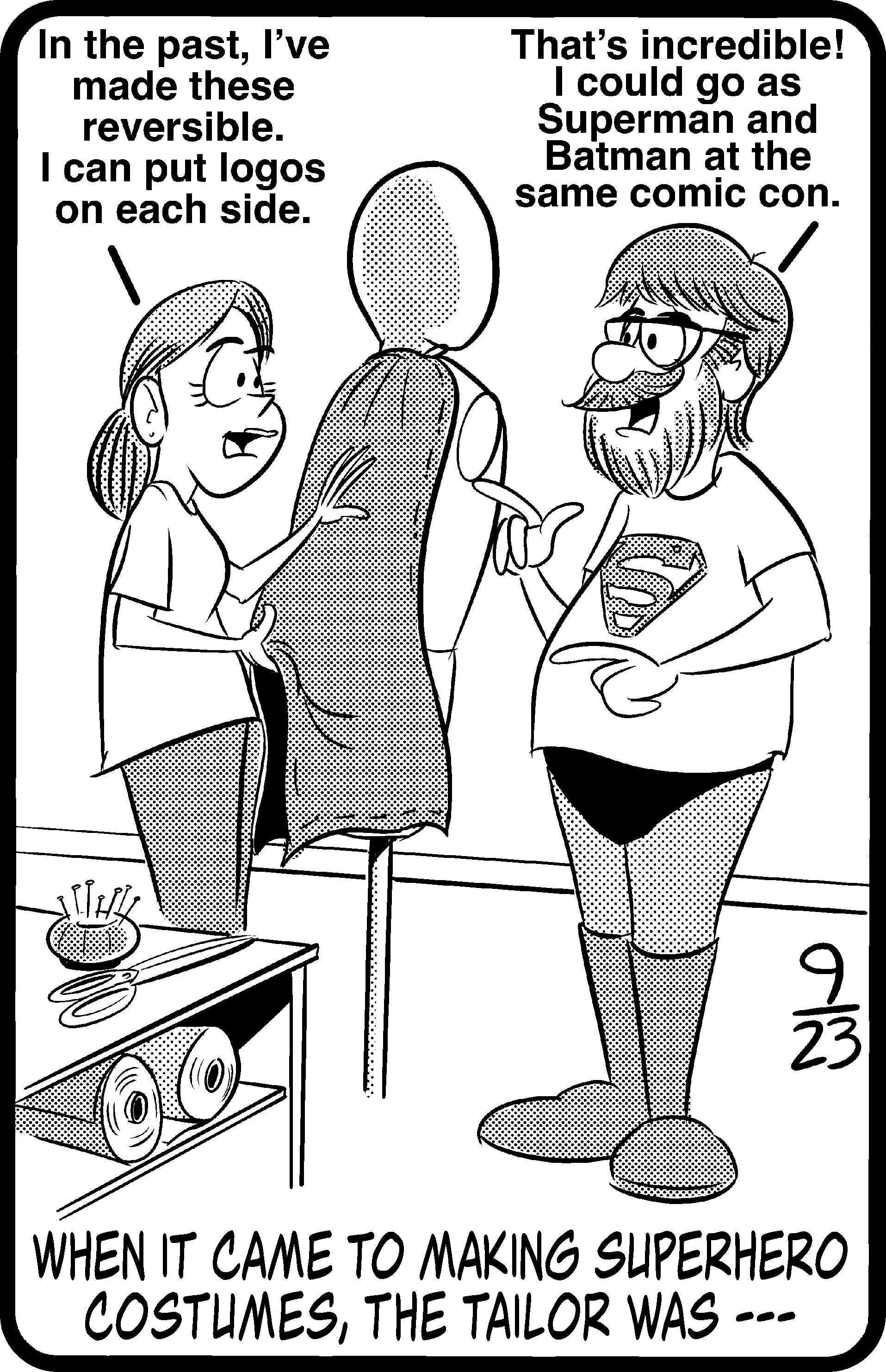 Official September 23, 2026 Jumble cartoon