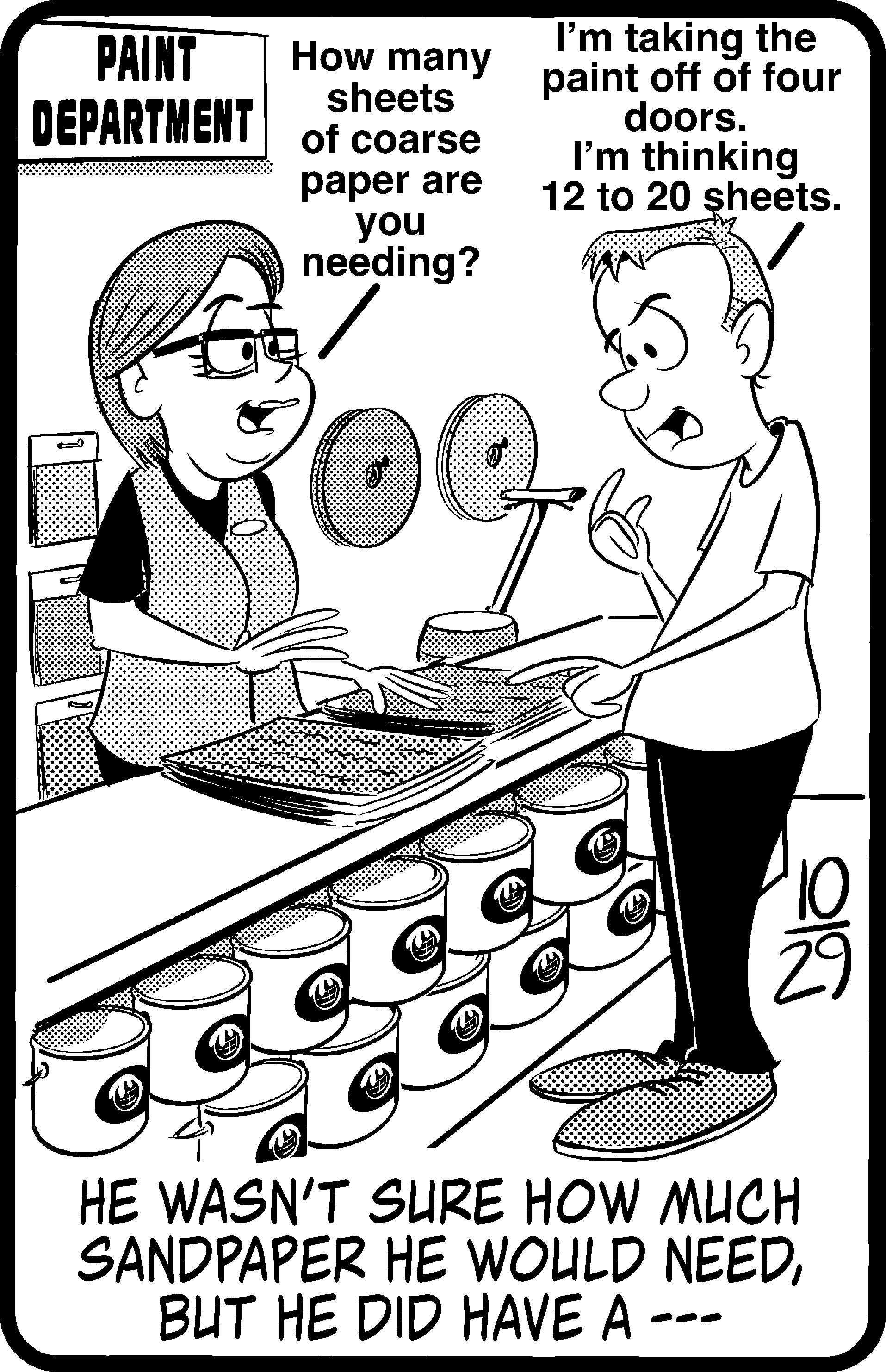 Official October 29, 2026 Jumble cartoon