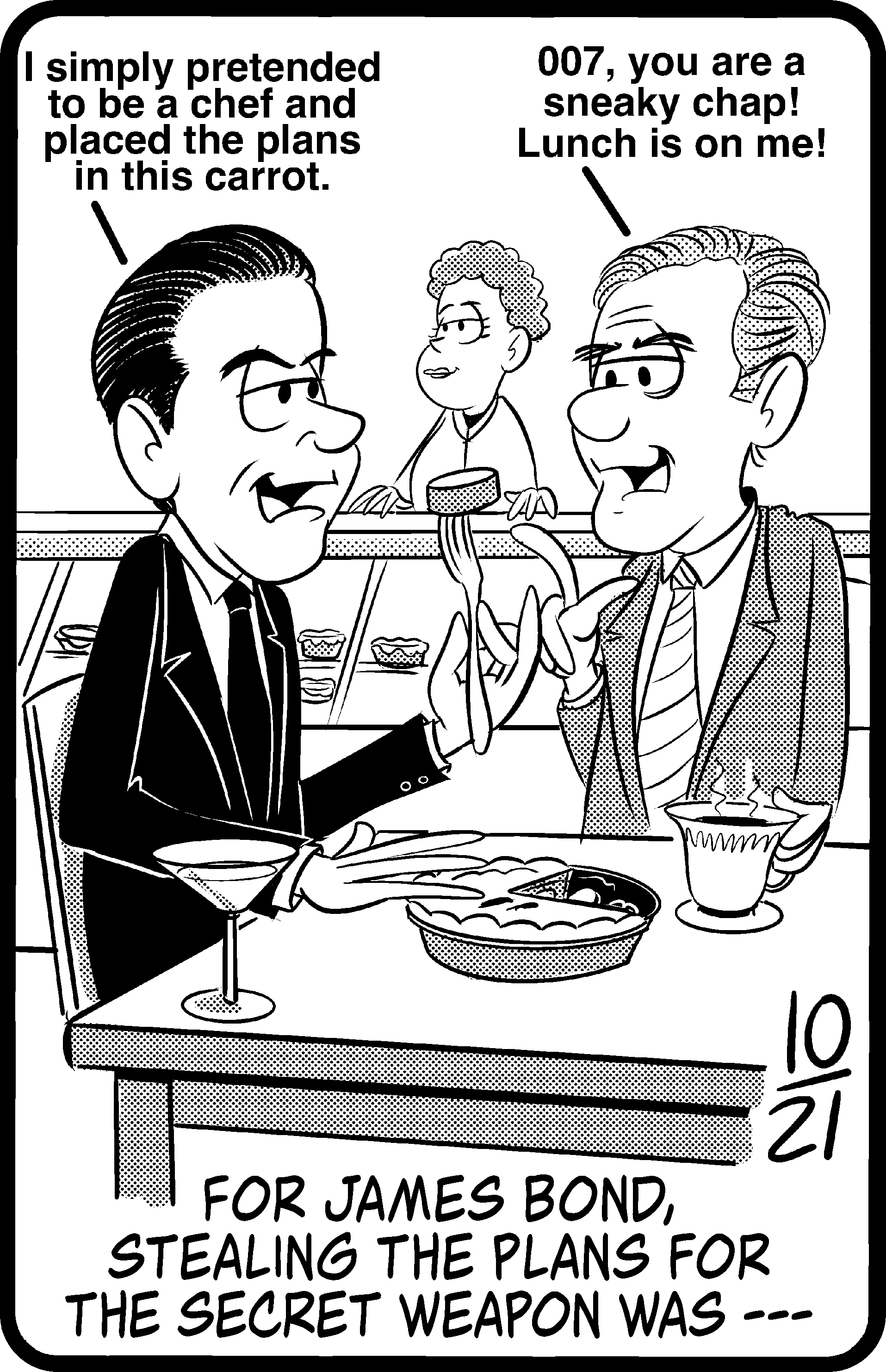 Official October 21, 2026 Jumble cartoon