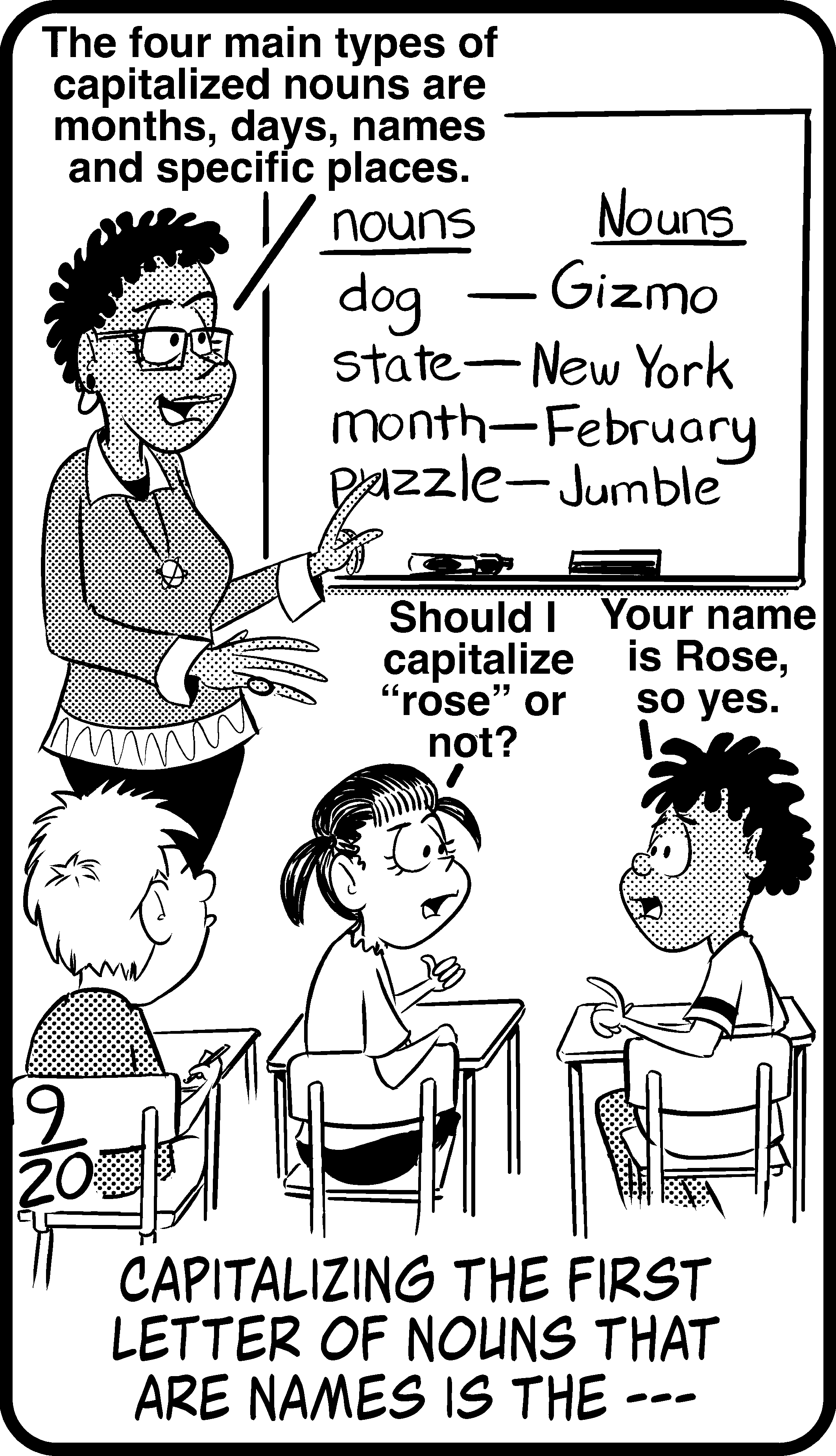 Official September 20, 2026 Jumble cartoon