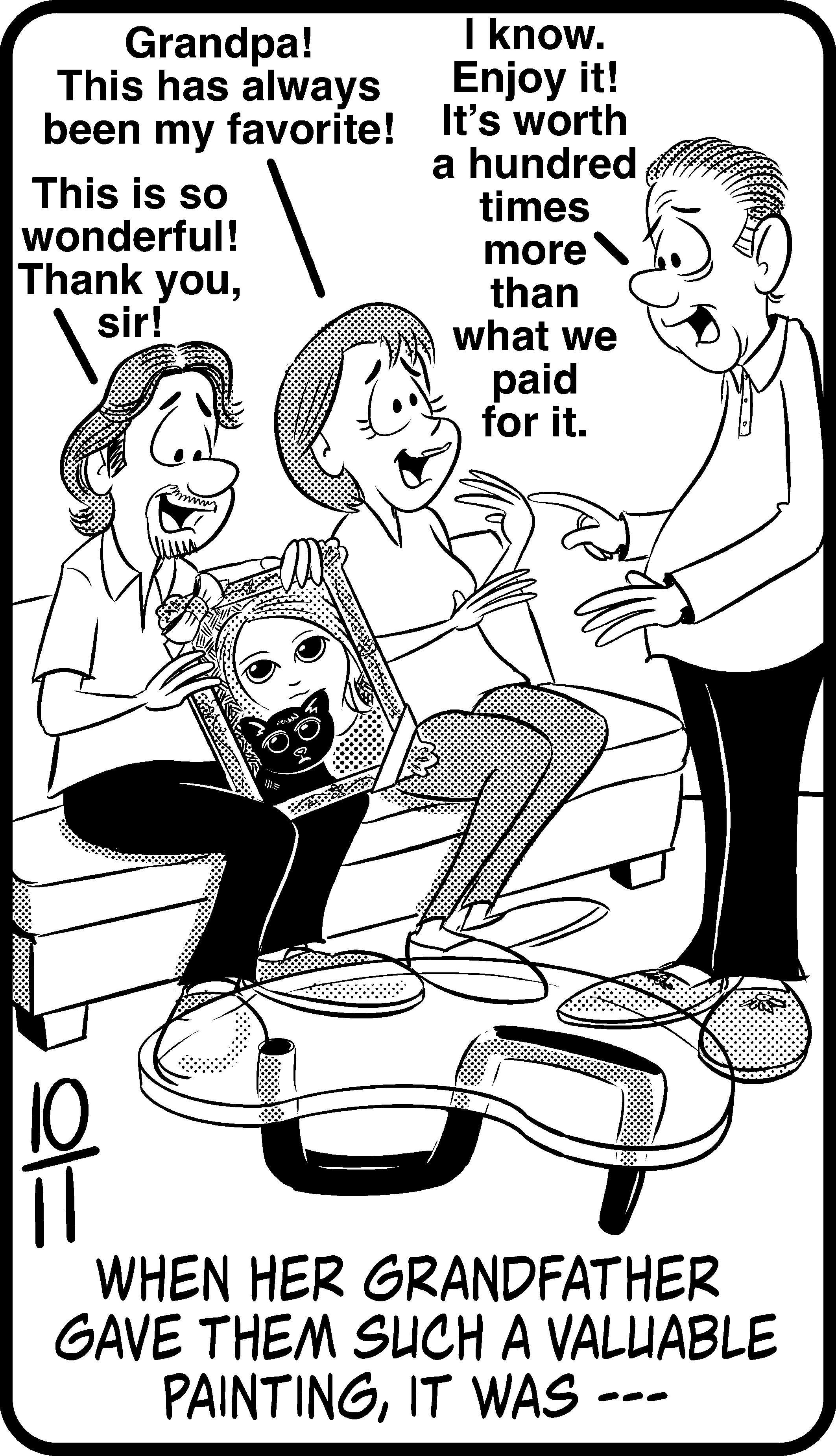 Official October 11, 2026 Jumble cartoon