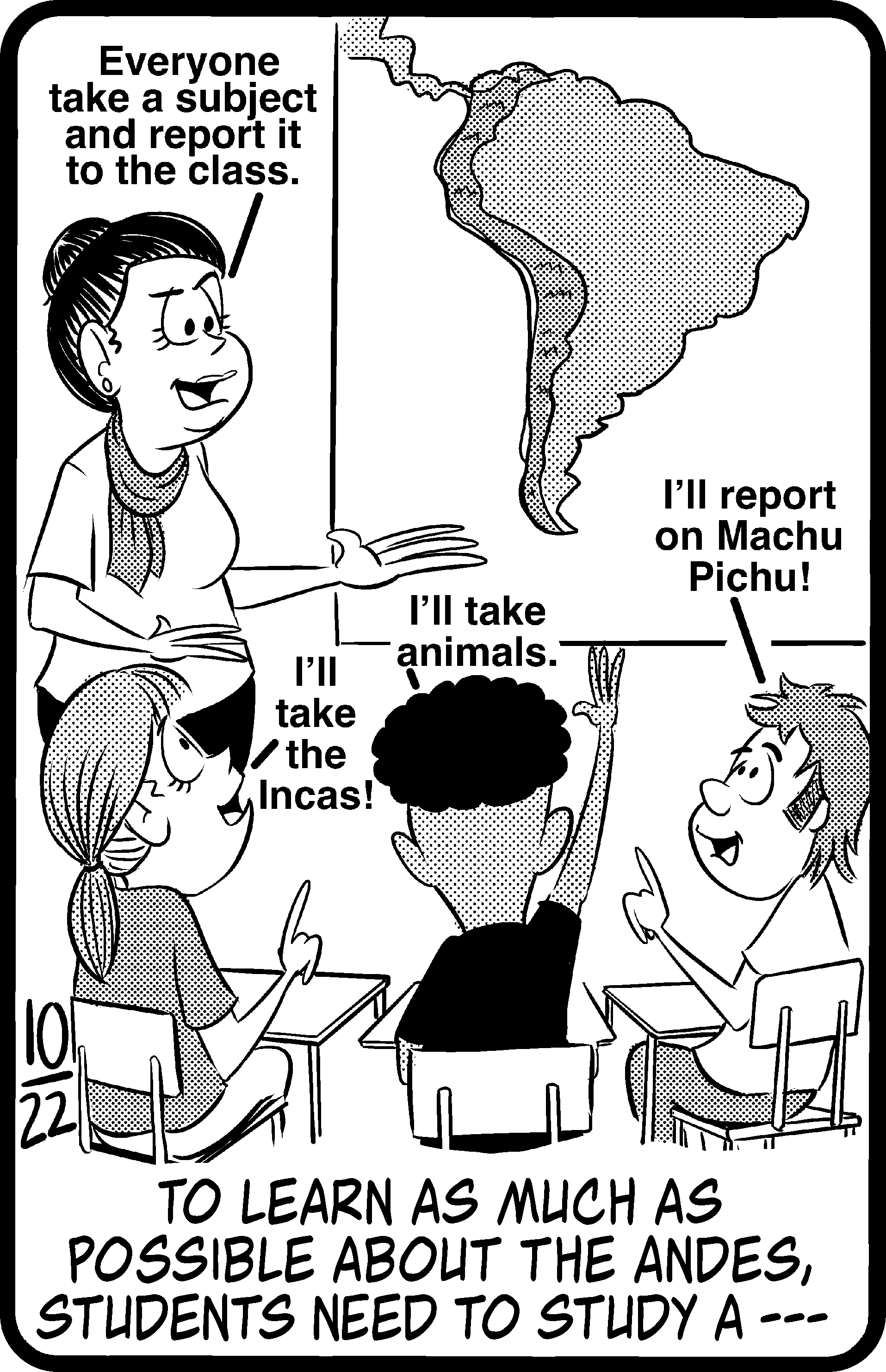 Official October 22, 2026 Jumble cartoon